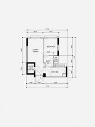 Blk 408B Northshore Residences II (Punggol), HDB 2 Rooms #600331391